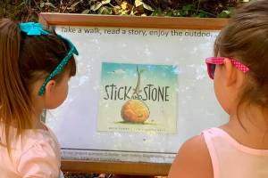 The King County Library System often hosts temporary story walks around the district; the Friends of the Enumclaw library is partnering with the library system to build a permanent one in Enumclaw.