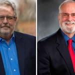 Chris Vance, left, will challenge incumbent Sen. Phil Fortunato, R-31st District in November. Courtesy photos.