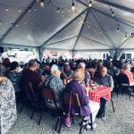 The Enumclaw Senior Center held a picnic on Cole Street on Aug. 22, hosted by the local Rotary. This was only one of many events seniors can enjoy through the center. Photo by Enumclaw Senior Center