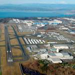 Paine Field in Everett may be expanded as Sea-Tac is nearing capacity; another brand-new airport could be built in Graham, Roy, or Thurston County to also add airport capacity. Photo courtesy Paine Field/Snohomish County