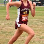 Emma Tomlinson was White Rivers top finisher during last weeks subdistrict cross country meet at Fort Steilacoom Park. This Saturday, she and her teammates will be running a Chambers Creek course during West Central District competition. This photo was from a meet earlier in the season on the White River campus. Photo by Kevin Hanson