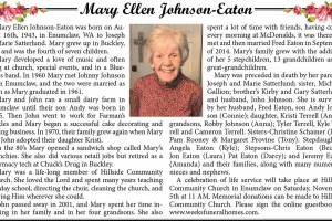 Mary Ellen Johnson-Eaton