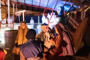 The new walk-through Living Nativity promises to be more interactive than in the past. Photo courtesy Grace Point Church