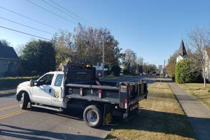 Its unclear when the highway will open to traffic. Photo by Ray Miller-Still