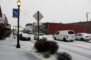 This photo is from 2019, but Enumclaw could look like it this week if forecasts of snow transpire. Prepare now and be careful on the road. Photo by Ray Miller-Still.