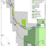 This more detailed diagram, provided by Pierce County, shows the planning area covered by the Carbon River Corridor Cooperative Action Plan. It stretches from the towns of Wilkeson and Carbonado all the way to the Carbon River entrance of the Mount Rainer National Park.