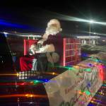 The Enumclaw Fire Department shared these photos from their recent Santa Run, which filled five pickup trucks with donations along with $1,300 in cash donations. All were sent to the Plateau Kids Network and Plateau Outreach Ministries to be distributed to families in the community. Several fire department vehicles and 25 fire personnel (plus their families) were involved in the effort, along with personnel and resources from the Enumclaw Police Department. Photos taken from the Enumclaw Fire Department's Facebook page.