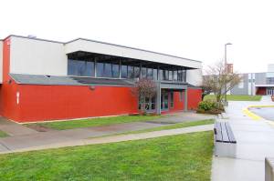 The Enumclaw High auditorium was built in the 1970s, and hasnt seen any major modernization efforts since the 90s. Those who use it consider it functional at best, though it lacks many of the amenities and opportunities more modern performing arts centers can offer drama and theater tech students. Photo by Ray Miller-Still