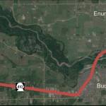 The area highlighted in red is the focus of a 2019 WSDOT study on SR 410 traffic conditions. This image was taken from that WSDOT study.