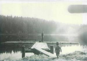 The Sunset Lake Fishing Doc, 1930-1940. Photo courtesy of the Sunset Lake Camp Collections