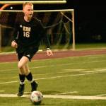 Enumclaw High defender Henry Tripp, shown here controlling the ball during a game last season at the Expo Center, is back for a senior season. Photo by Kevin Hanson