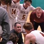 Pictured is Enucmlaws Terry Johnson, who was named Coach of the Year. Photo by Kevin Hanson