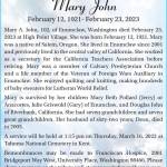 Mary John