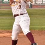 Starting pitcher Elliotte Kajita. Photo by Kevin Hanson