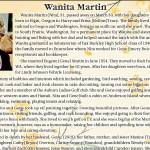 Wanita Martin