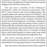 Phyllis Blake died April 27, 2023, at the age of 90.