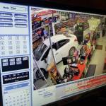 Unknown persons used a car to back into the Enumclaw Chevron station off SR 169 in the early hours of June 3. In this security footage, you can see the driver exiting the car via the window.