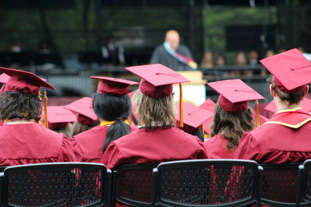 Nearly 300 White River High School students graduated this year, earning their diplomas at the Washington State Fair Grounds in Puyallup on June 8. Photos by Alex Bruell / Sound Publishing