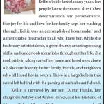 Kellie Albrecht died May 4, 2023 at the age of 56.