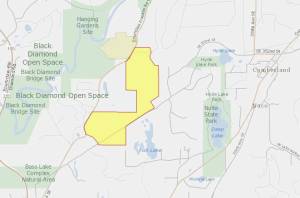 Palmer Coking Coal Company is looking into rezoning 240 acres of rural land just east of the Black Diamond Open Space.