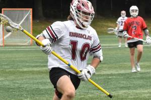 FILE PHOTO BY KEVIN HANSON 
Enumclaw Highs Anthony Mills capped his junior season by being named an academic all-American. He is pictured here during the Hornets state championship victory over Orting.