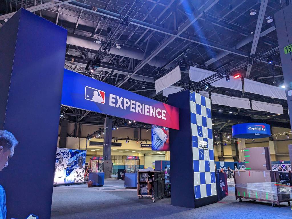 Entrance to the MLB Hall of Fame exhibit with areas dedicated to the Negro Leagues and the World Baseball Classic. Ben Ray / The Mirror