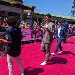New York Mets Kodai Senga strolls the red carpet. Ben Ray / The Mirror