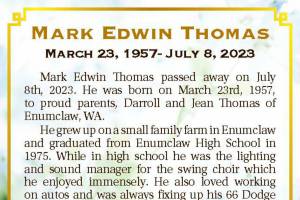 Thomas obit