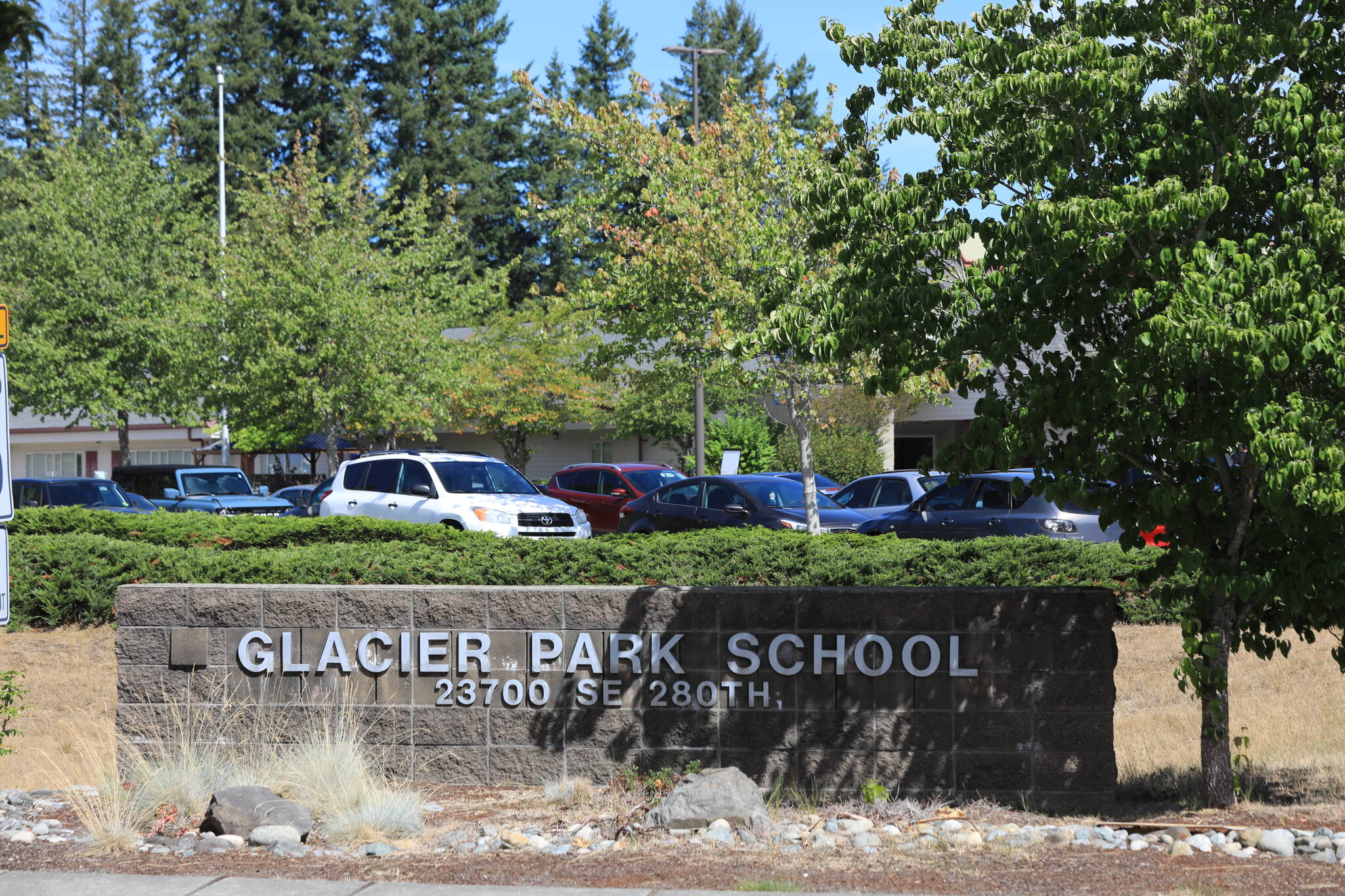 Bryan Neyers worked at Glacier Park Elementary School (pictured here) for several years as a paraeducator, supervising kids at recess and in child care programs. Despite co-workers approaching school and district administrators about Neyers close relationships with students, Neyers continued working with kids. He now awaits trial on Sept. 5 on charges of molesting and raping young boys in his care. (Photo by Scott Eklund/Red Box Pictures)