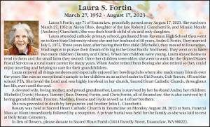 Laura S. Fortin | Obituary