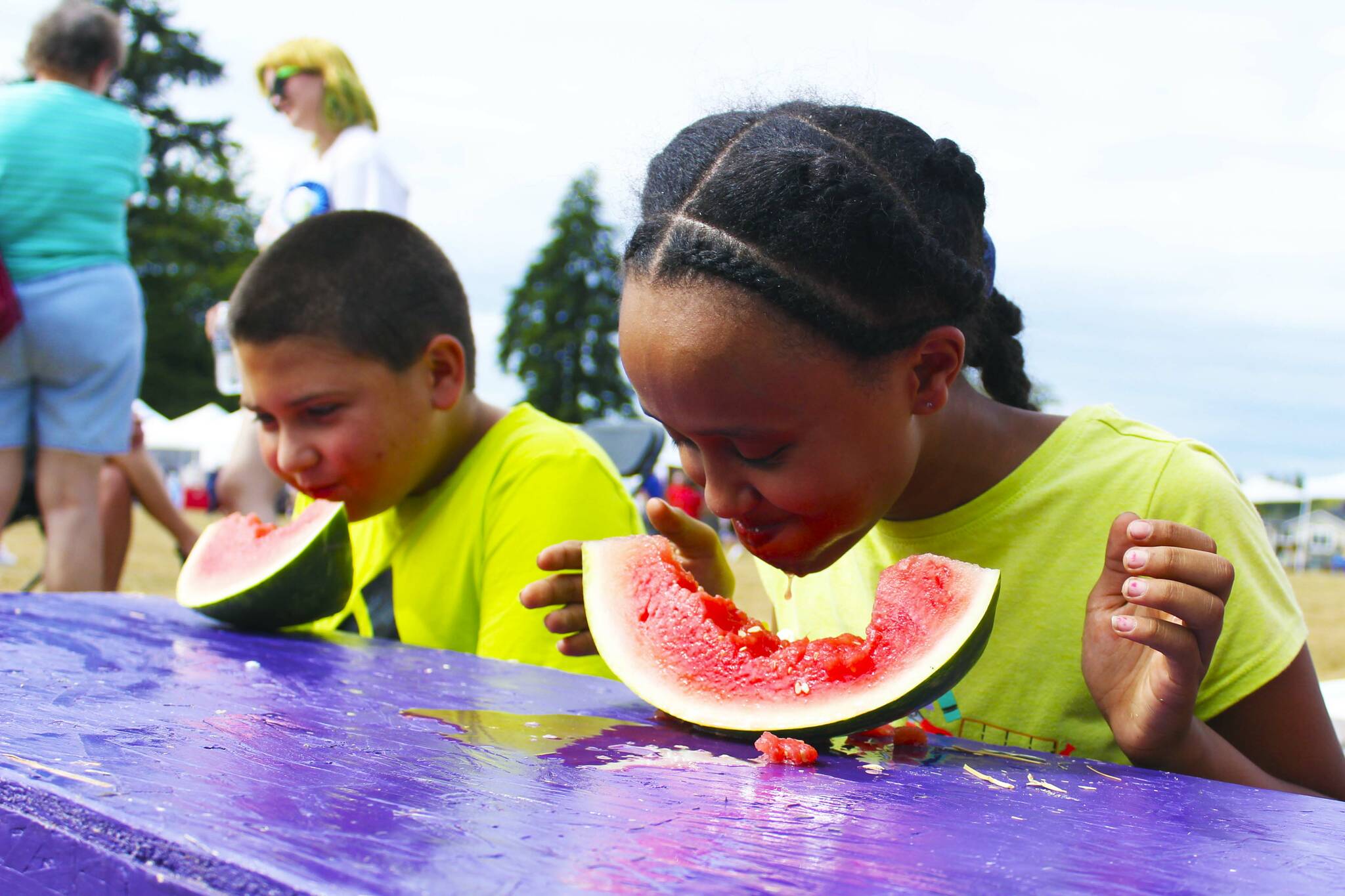 School is starting and the weather is cooling down, heralding the end of summer. Still, there are several activities for families to get into this month, from the Enumclaw Expo Centers new BBQ, Bews, and Brats festival to the annual Viking Feast at the Danish Hall and Black Diamonds Labor Days celebration. Pictured are some photos from last years Labor Days event. Photos by Ray Miller-Still