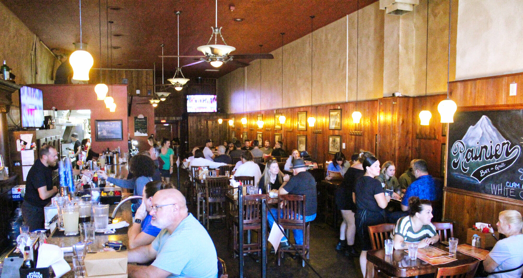 Its estimated The Rainier has been an Enumclaw staple, in one form or another, for around a century. This year, local residents honored the restaurant as having the best BBQ on the Plateau. Photo by Ray Miller-Still