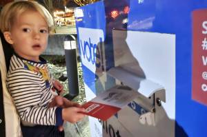 Did you remember to vote today? Photo by Ray Miller-Still