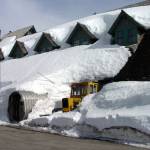 Paradise Inn in the winter. Photo by United States Geological Survey