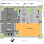 An overview of the proposed community center. Image courtesy the city of Enumclaw