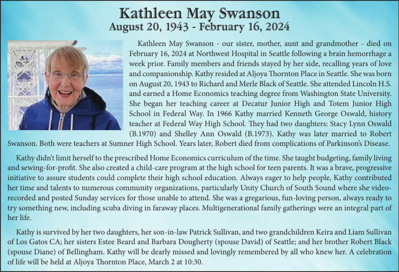 Kathleen Swanson
