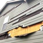 Damage to a Suntop Farm home after a 2021 snow and windstorm. Some owners of these homes recently proved in arbitration that their homes were not properly constructed and LGI breached their contract. Submitted photo