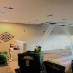 Some unlucky homeowners suffered water damage as well as roof and siding damage during the storm. Submitted photo