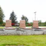 Photos by Ray Miller-Still
The graves of Frank Steveson, Mary Stevenson, and Marys father, Joseph Fell, are falling apart, and the Black Diamond Daughters of the Revolution (the Mary Fell Stevenson chapter) wants to restore them.