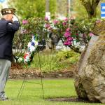 A wreath placed at the XXX memorial at Enumclaws Veterans Memorial Park during a Memorial Day service in 2022. Photo by Ray Miller-Still
A wreath placed at the Black Hawk memorial at Enumclaws Veterans Memorial Park during a Memorial Day service in 2022. Photo by Ray Miller-Still
