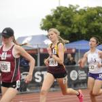 Photo by Michael Dashiell / The Sequim Gazette 
WRHS Senior Emma Tomlinson placed third in the 800 meters at state with a time of 2:18:26.