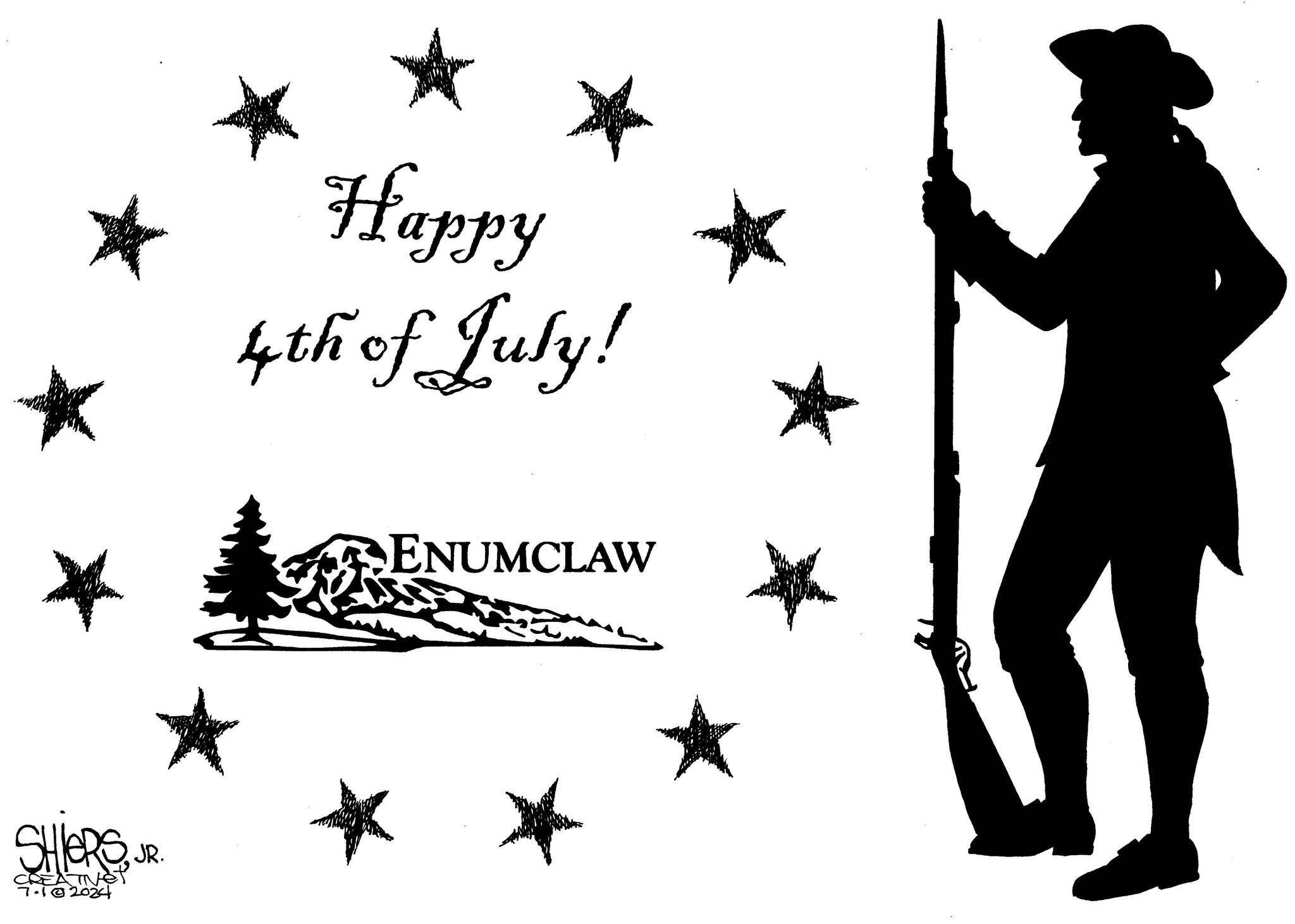 Frank Shiers, Jr. is a longtime King County resident, whos drawn political cartoons for over forty years. He creates at least four cartoons a week, which are published in a dozen newspapers.