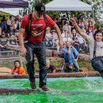 Photo courtesy Ashley Britschgi
Jeff Fetter outlasting Jon Roy Bathum on the log roll.