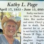 Obit for Kathy Page