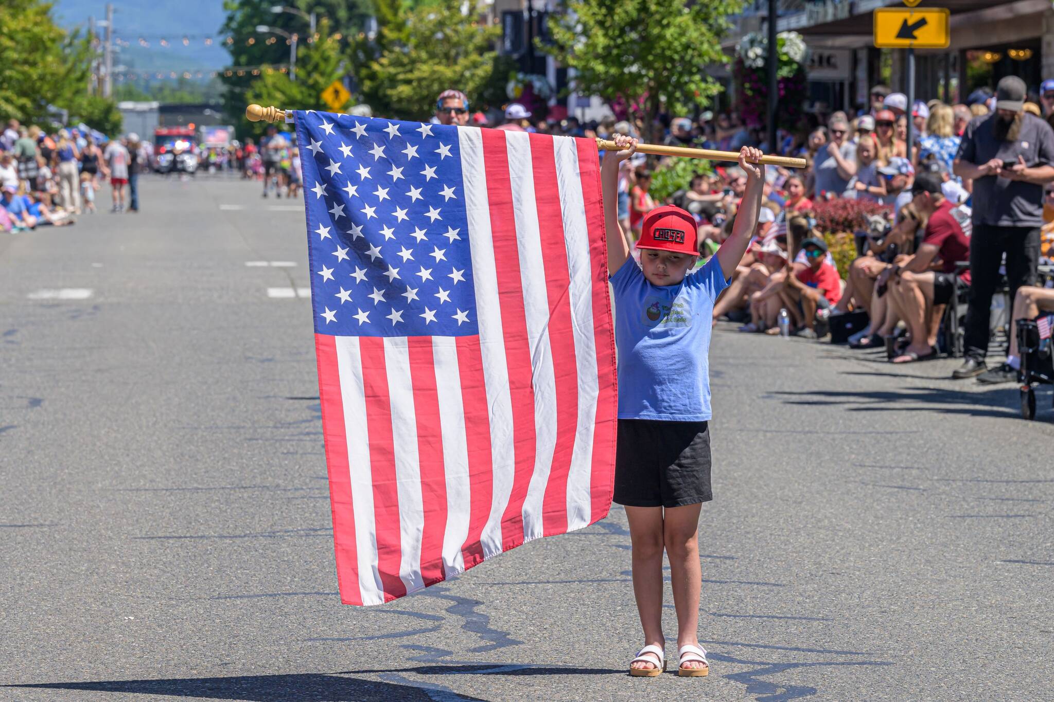 Stars and Stripes dominated Cole Street last Thursday for the local Chamber of Commerces annual Fourth of July Parade, inviting residents from all around the Plateau to celebrate their countrys independence. Photos by Vic Wright