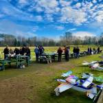 Photo courtesy Damian Floth
More than 100 flyers are current members of the Flaming Geyser Flyers, but more than 350 members have passed through the club over three decades.