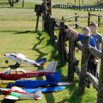 Photo courtesy Damian Floth
Many people come to watch the Flaming Geyser Flyers at the state park; some even get their own RC planes to join.