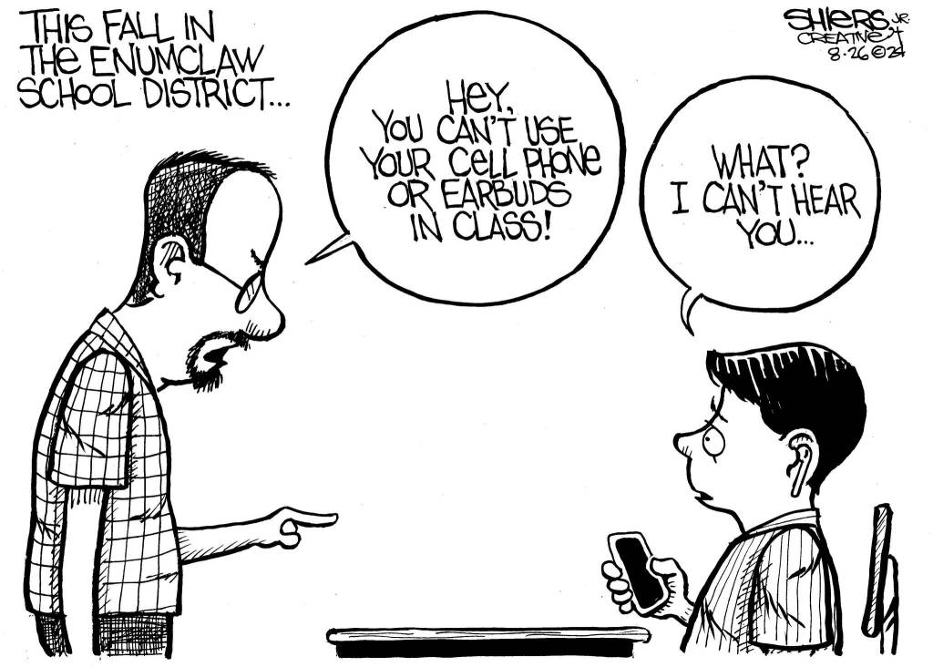 Frank Shiers, Jr. is a longtime King County resident, whos drawn political cartoons for over forty years. He creates at least four cartoons a week, which are published in a dozen newspapers.