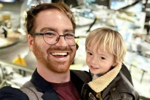 Ray Miller-Still and Brendan, The Ginger Journalist