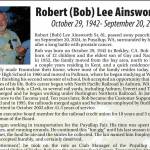 Obit for Roberts Ainsworth Sr